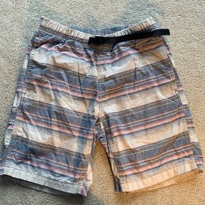 Eddie Bauer Mens Striped Shorts Size Medium M